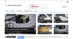 Desktop Screenshot of abcfinansow.info
